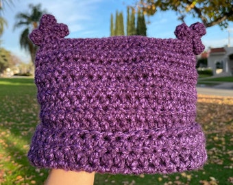 Crochet Chowder Beanie