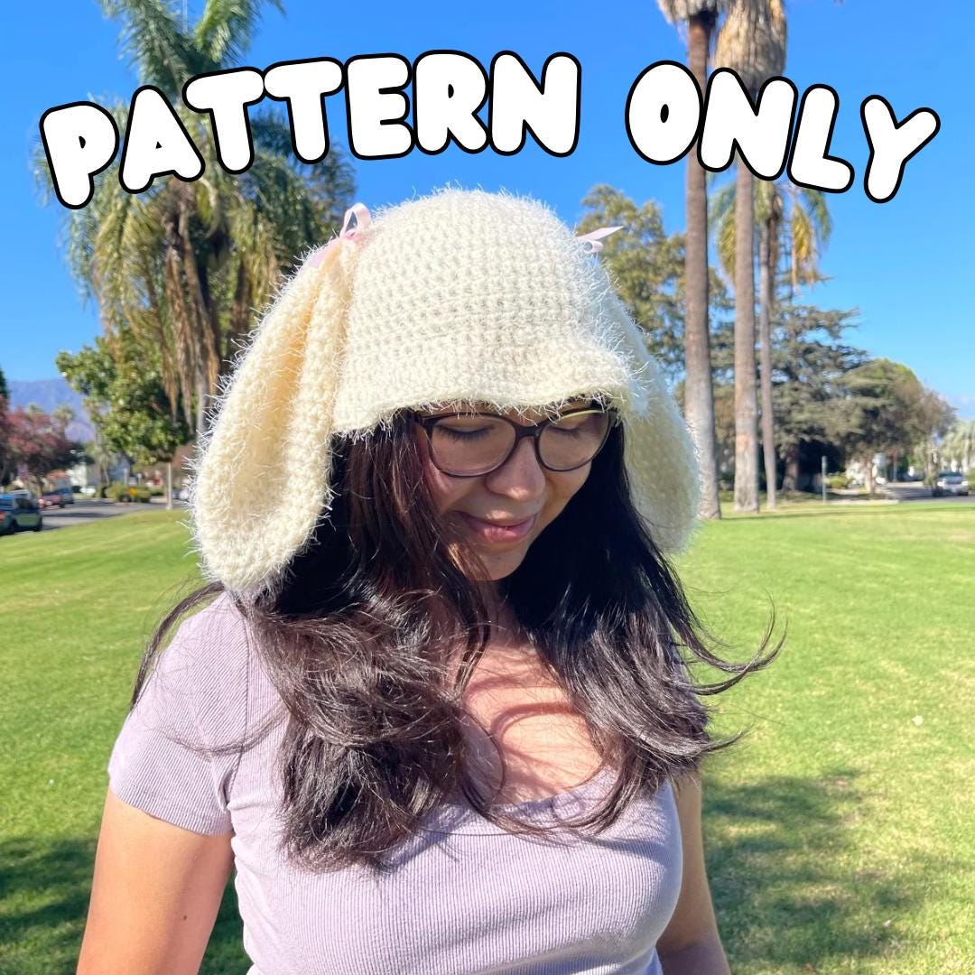 37 Bunny Beanie Crochet Patterns: Perfect for Every Skill Level and Season! 10 Crochet Bunny Bucket Hat Pattern Coquette Aesthetic