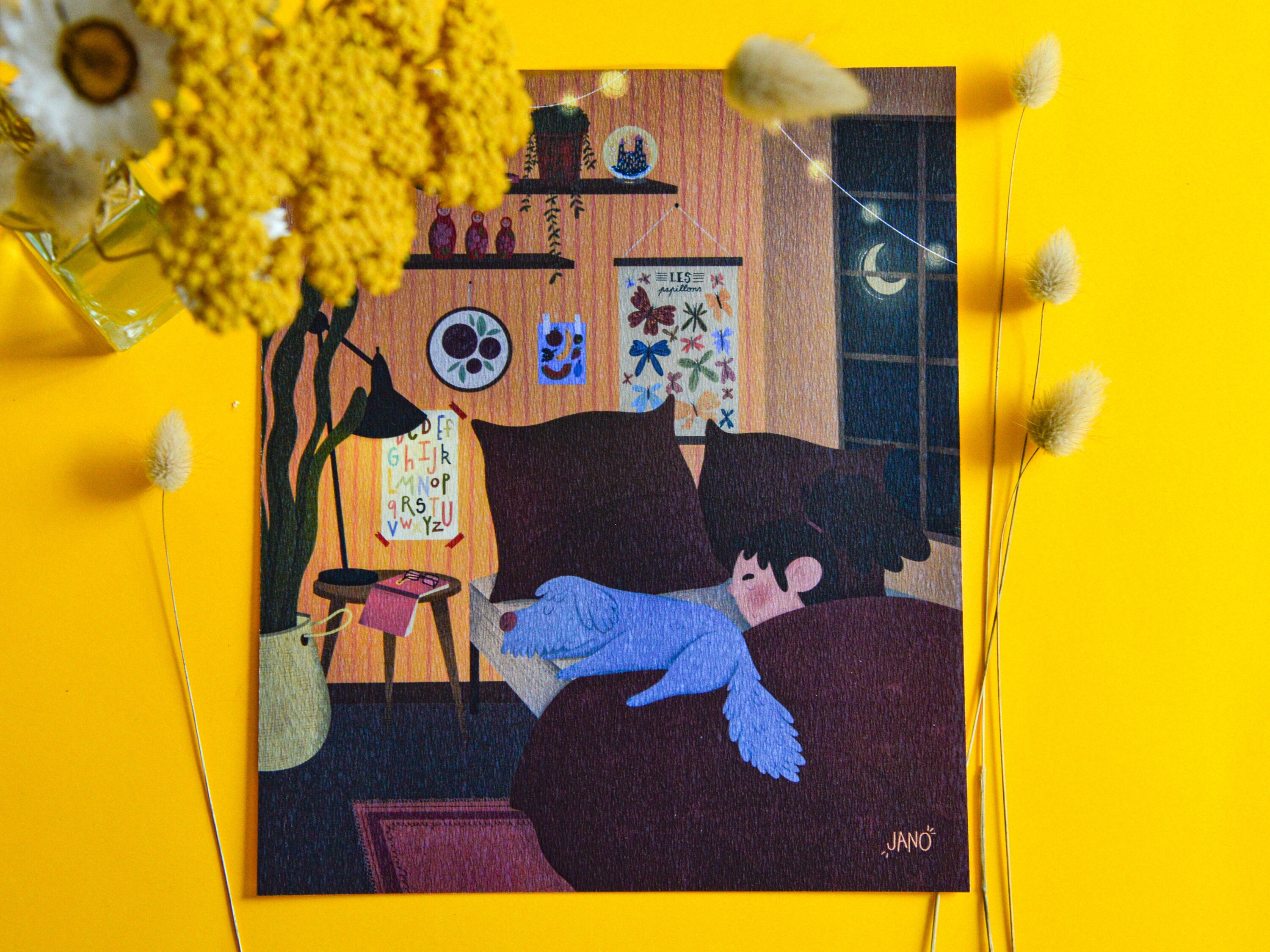 Affiche/Poster A4 - Nuit Lumineuse