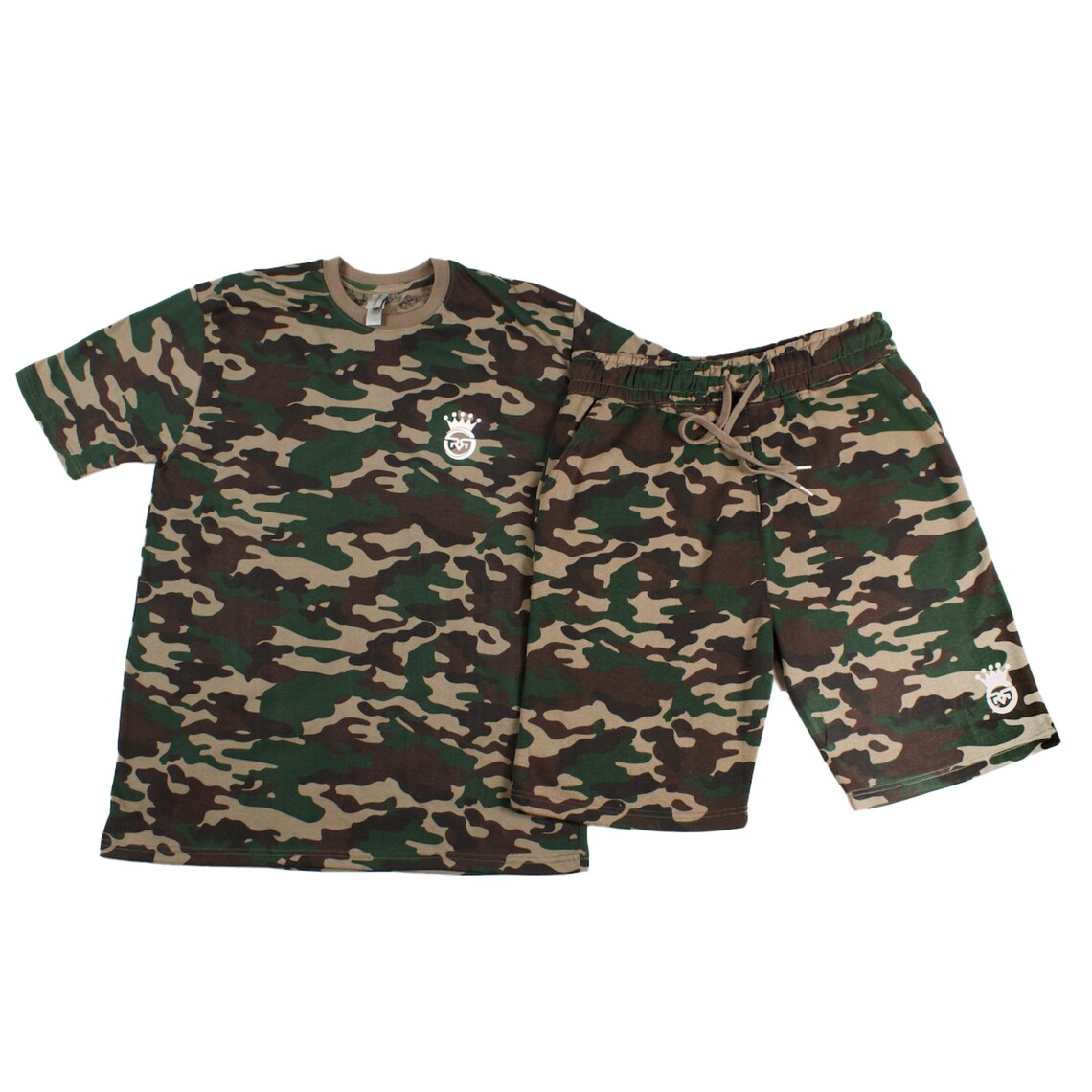 Men's Coord Sets Shorts and Shirt camo Mens Co Ord Sets Shorts and