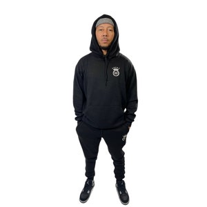 Unisex Fleece Hoodie and Jogger Set, Cozy Winter Sweatsuit