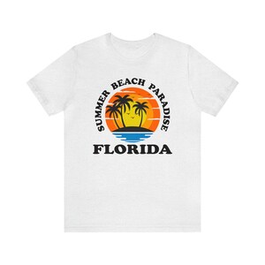 Beach Sunset T-shirt Summer Paradise Florida Beach Shirt