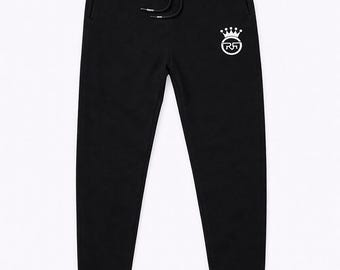 Pantalones deportivos de polar Royaltys Roots: ropa de estar por casa cómoda y de primera calidad