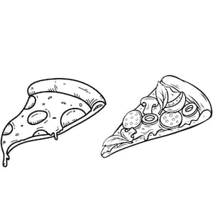 Pizza Svg | Pizza Slice Svg | Pizza Clipart | Pepperoni Pizza Svg | Cricut Svg | Silhouette Svg | I Love Pizza Svg | PNG PDF JPG