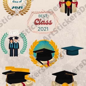 Graduation SVG Bundle | Class of 2021 SVG | Digital Download | Cricut | Silhouette