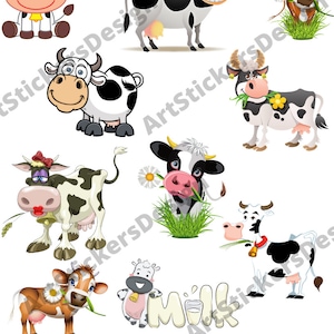 Vektor KUH mit Blume | Kalb | Kopf | PNG Svg Jpg Kuh | Grafischer Kunstdruck | Färse | Schnauze | Lustig