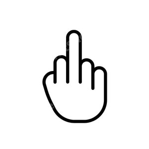 Middle Finger SVG | Cricut | Digital Download