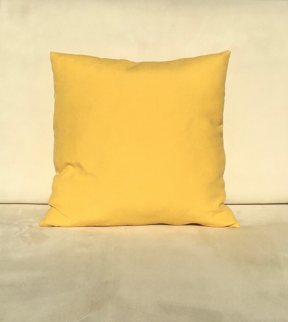 Yellow Pillow Cover 100 Soft Cotton Best Quality Decorative Etsy UK