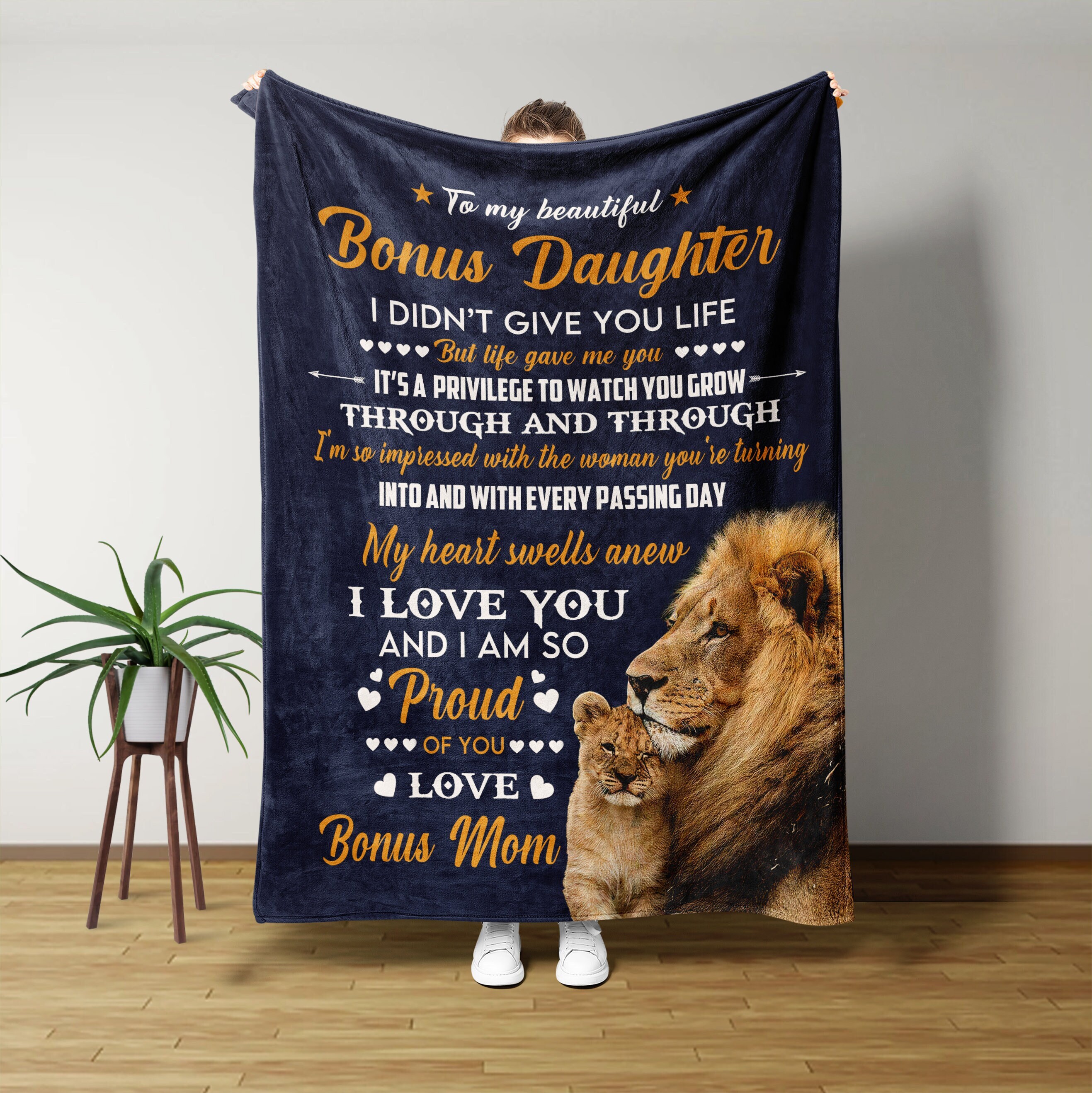 TKM Home Gifts For Mom, Christmas Birthday Gifts For Mom, Blanket To My Mom  Gift From Daughter Son, Best Mom Gifts, Mom Blanket