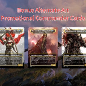 Elden Ring Commander Deck • Elden Ring Mtg Proxy Deck • Mtg Commander Deck • Custom MTG card • Sidar Jabari of Zhalfir • Mtg Proxy Commander image 4