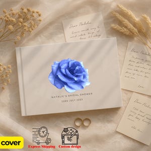 Libro de cartas personalizadas para la novia • Regalo de recuerdo de boda para la novia • Libro de recuerdos de la despedida de soltera • Álbum de recuerdos de la despedida de soltera • Cuaderno de novia
