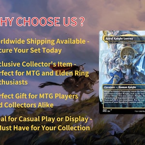 Elden Ring Commander Deck • Elden Ring Mtg Proxy Deck • Mtg Commander Deck • Custom MTG card • Sidar Jabari of Zhalfir • Mtg Proxy Commander image 3