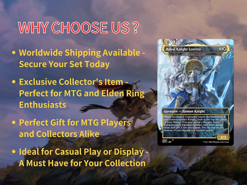 Elden Ring Commander Deck • Elden Ring Mtg Proxy Deck • Mtg Commander Deck • Custom MTG card • Sidar Jabari of Zhalfir • Mtg Proxy Commander image 3
