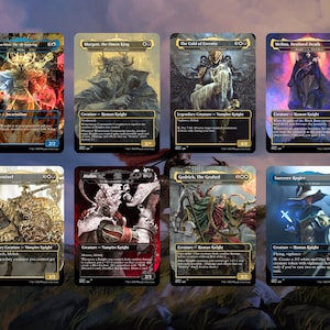 Elden Ring Commander Deck • Elden Ring Mtg Proxy Deck • Mtg Commander Deck • Custom MTG card • Sidar Jabari of Zhalfir • Mtg Proxy Commander image 6