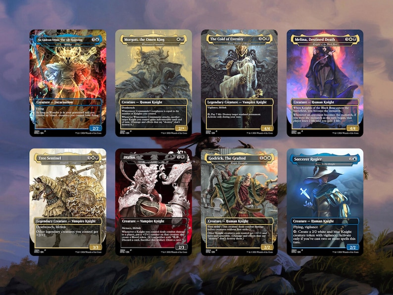 Elden Ring Commander Deck • Elden Ring Mtg Proxy Deck • Mtg Commander Deck • Custom MTG card • Sidar Jabari of Zhalfir • Mtg Proxy Commander image 6