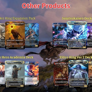 Elden Ring Commander Deck • Elden Ring Mtg Proxy Deck • Mtg Commander Deck • Custom MTG card • Sidar Jabari of Zhalfir • Mtg Proxy Commander image 10