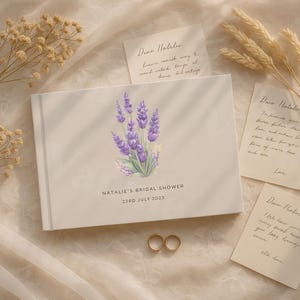 Libro Cartas a la Novia • Álbum de Fotos de Boda Personalizado de Tapa Dura • Libro de Visitas para Despedida de Soltera • Regalo para la Futura Novia • Álbum de Recuerdos de Despedida de Soltera