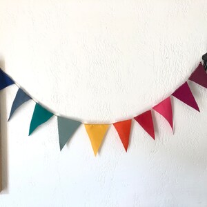 Guirnalda banderines fiesta y werbena