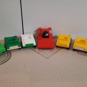 Car little people fisher price vintage