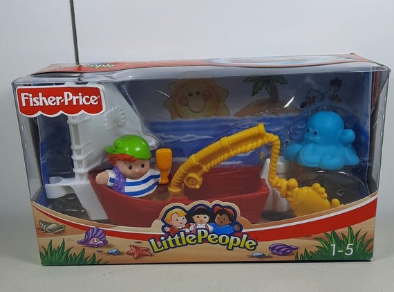 Fisher price little sales people pirate ship