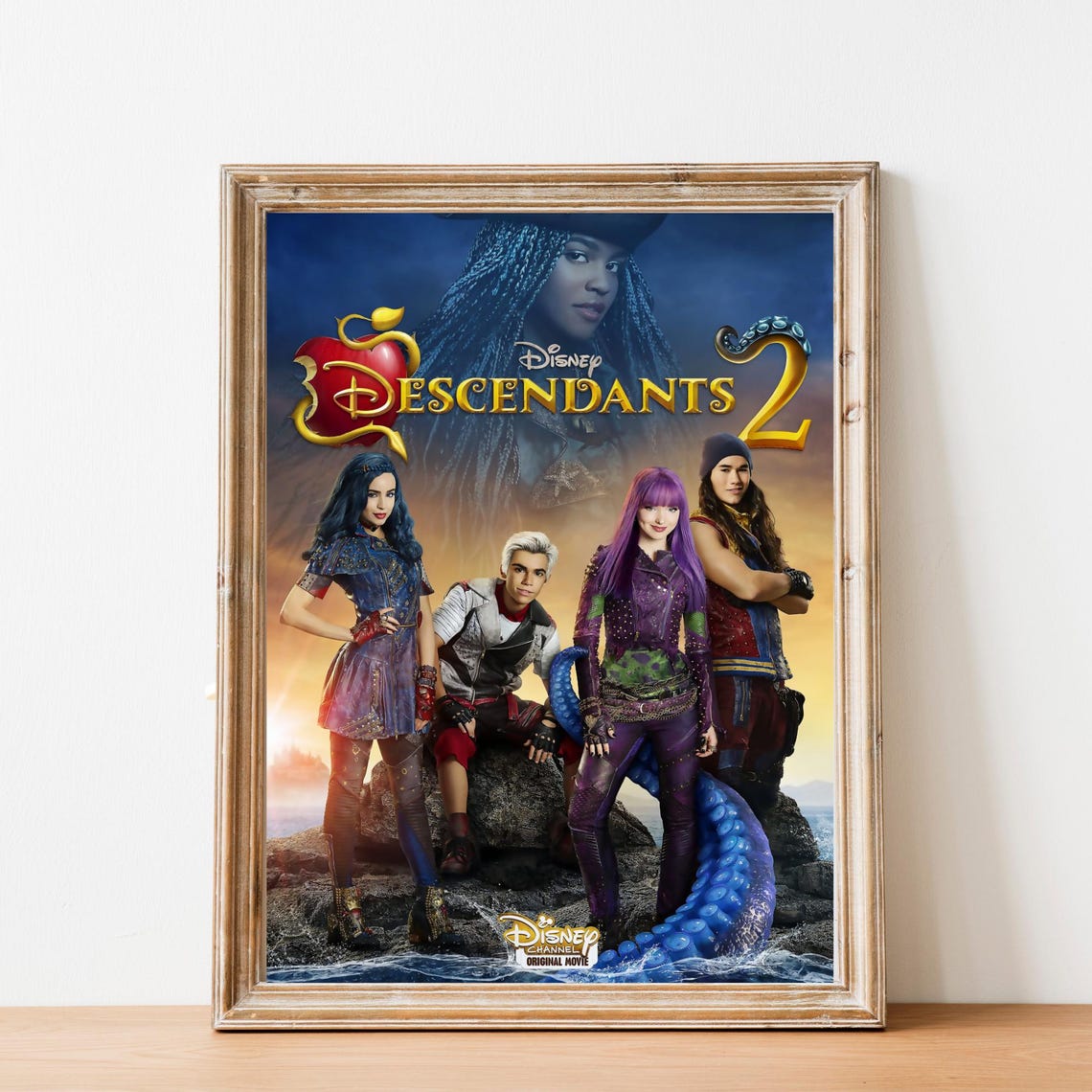 Descendants 2 Movie Poster: Fan Art Print - Etsy