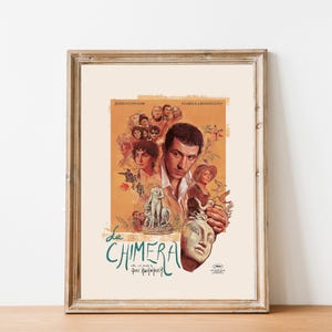 La Chimera Movie Poster, Film Art Prints, Wall Art Decor, Fan Gift Picture, Holiday Gift