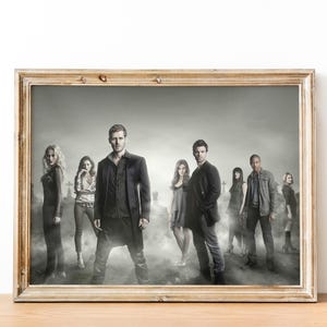 Póster original, imagen de vampiros, imagen de regalo para fans, decoración de pared, arte de pared, regalo navideño