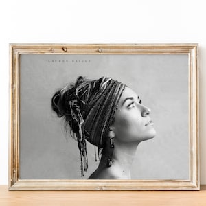 Lauren Daigle Poster, Wall art prints, home office decor, Gift for fan