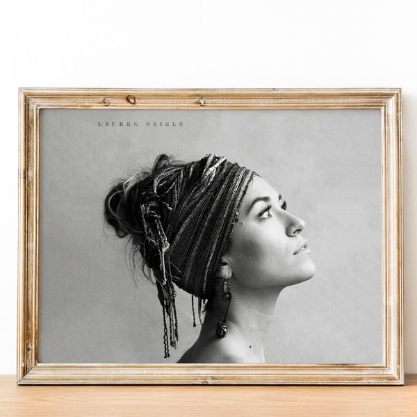 Printable image related to Lauren Daigle sheet music on Etsy for use in hands-on practice
