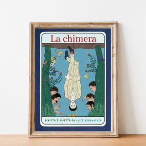 La Chimera Movie Poster, Film Art Prints, Wall Art Decor, Fan Gift Picture, Holiday Gift