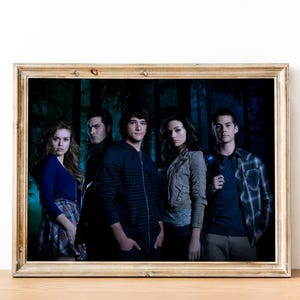 Teen Wolf Poster, Wall Decor, Wall Art Prints, Holiday Gift