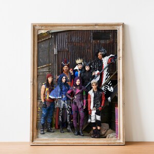 Poster Afstammelingen 2, kunst aan de muur, cadeau voor fan, poster personage afstammelingen