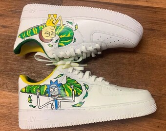 air force 1 rick and morty