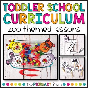 Toddler School Lesson Plans Zoo Themed Activities | Etsy