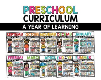 Preschool Curriculum: Lesson Plans & Activities for Ages 3-5