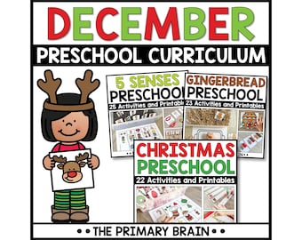December Preschool Curriculum Lesson Plans and Activities for Kids Ages 3 to 5