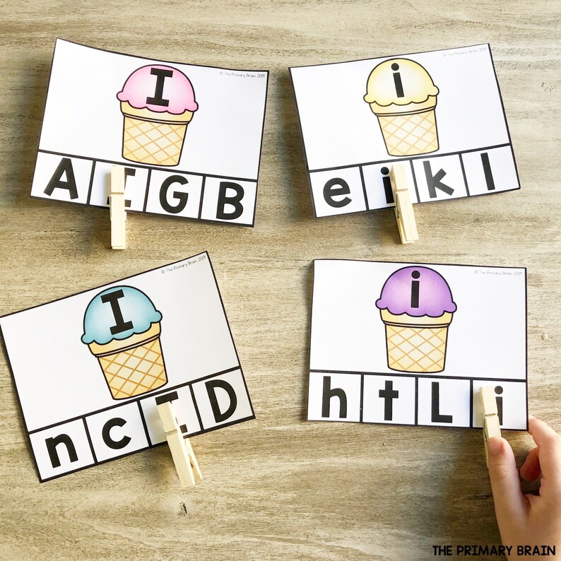 Ice Cream Toddler Activities Tot School Lesson Plans Etsy