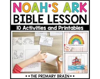 Noah's Ark Bible Lesson: Sunday School Activities (Digital Download)