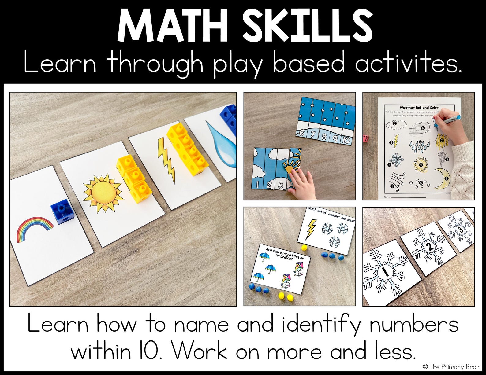 Weather Preschool Curriculum: 22 Activities, Homeschool Lesson Plans