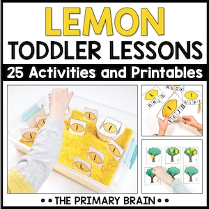 Actividades de limón para niños pequeños / Planes de lecciones escolares para niños pequeños / Plan de estudios preescolar de educación en el hogar / Imprimibles de la letra L
