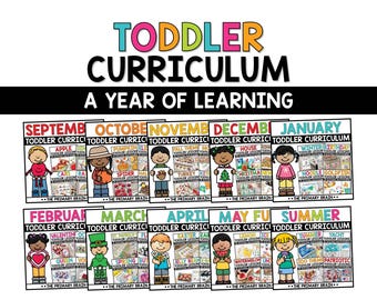 Toddler Curriculum for the Year: Homeschool Preschool Curriculum and Lesson Plans