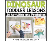 Dinosaur Toddler Activities: Homeschool Preschool Curriculum (Digital Download)