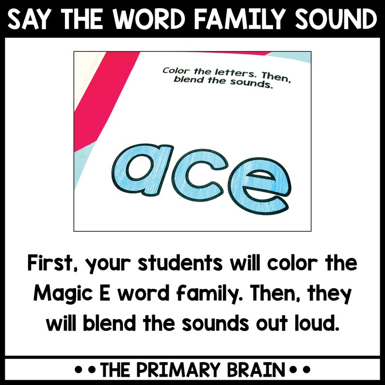 CVCE Words Printable Books Magic E Stories for Teaching Reading and ...