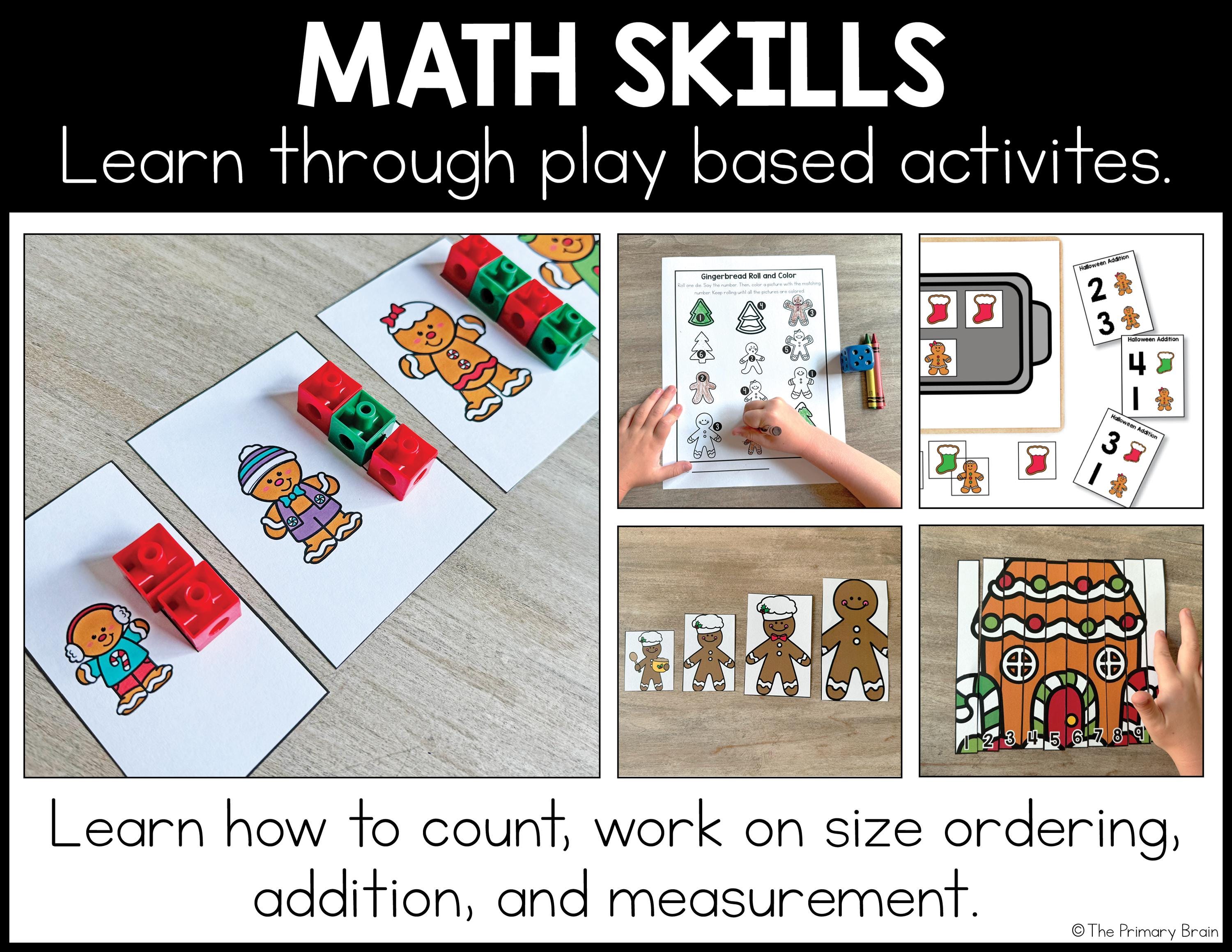 Gingerbread Preschool Curriculum: Christmas Activities & Lesson Plans ...