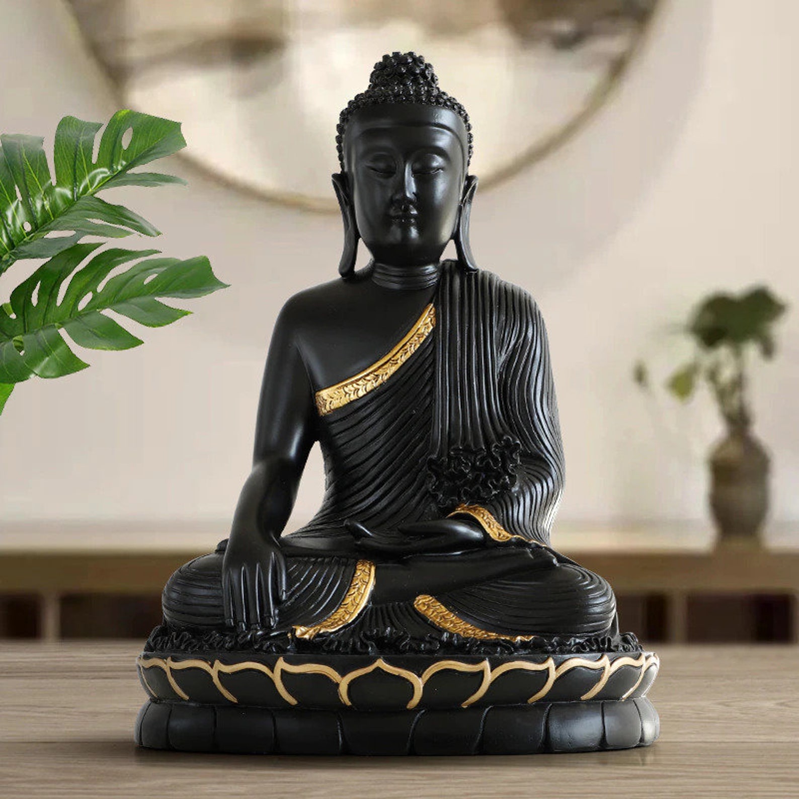 Resin Statues large Buddha decor home decoration accessories Etsy