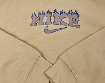 nike nude sweater