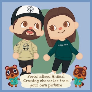 Personalized Animal Crossing Character Portrait from Picture