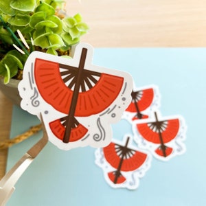 Aang’s Glider Sticker | Avatar The Last Airbender Inspired Vinyl Waterproof Sticker, Cute Laptop/Journal Decal