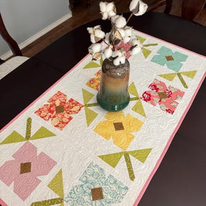 Garden Harmony Quilted Table Runner NCU0NNT2568 main image 1