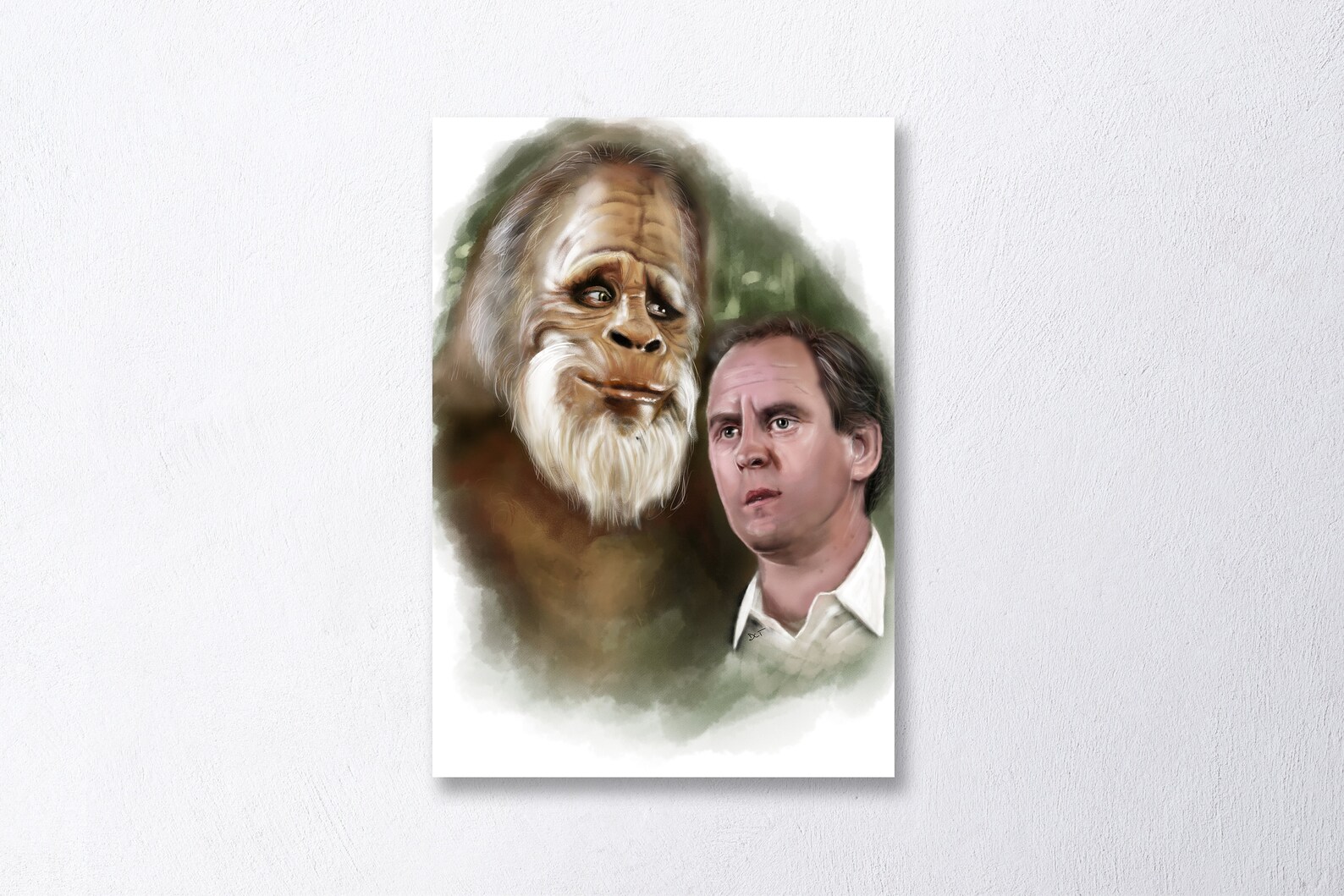 Harry and the Hendersons Full Colour A4 Art Print - Etsy